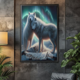 Affiche Gardiens des loups blancs de l'Arctique