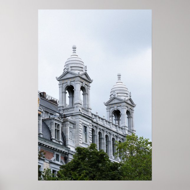 Affiche Gare d'Anvers, Belgique (Devant)