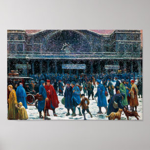 Affiche Gare de l'Est Célèbre Visual Arts Maximi