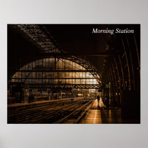 Affiche Gare du matin