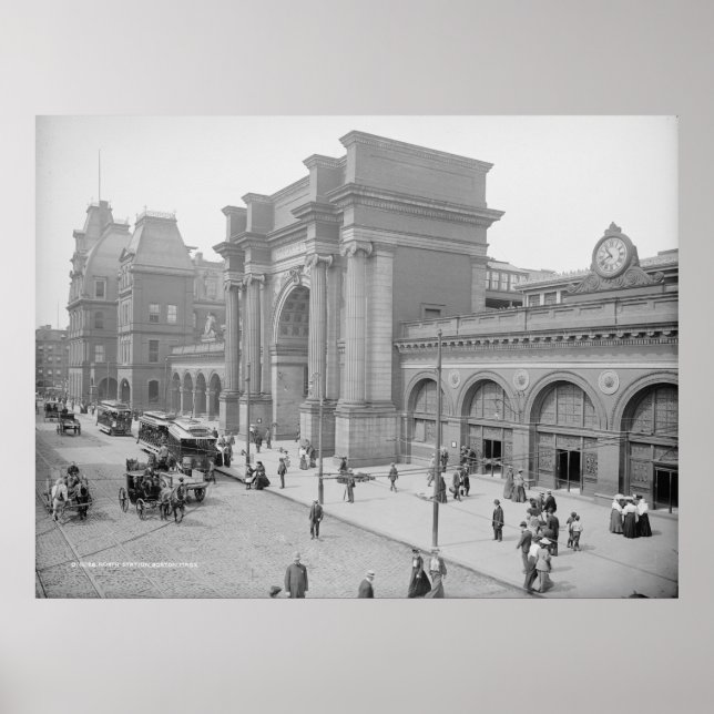 Affiche Gare du Nord (Devant)