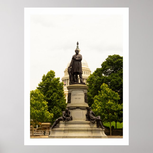 Affiche Garfield Monument, Washington DC (Devant)