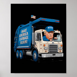 Affiche Garge pour Trump Faire à nouveau grande la Garge a