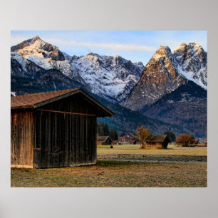 Affiche Garmisch Zugspitzeland