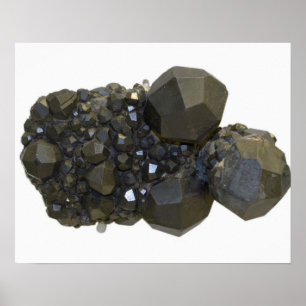 Affiche Garnet sous forme naturelle