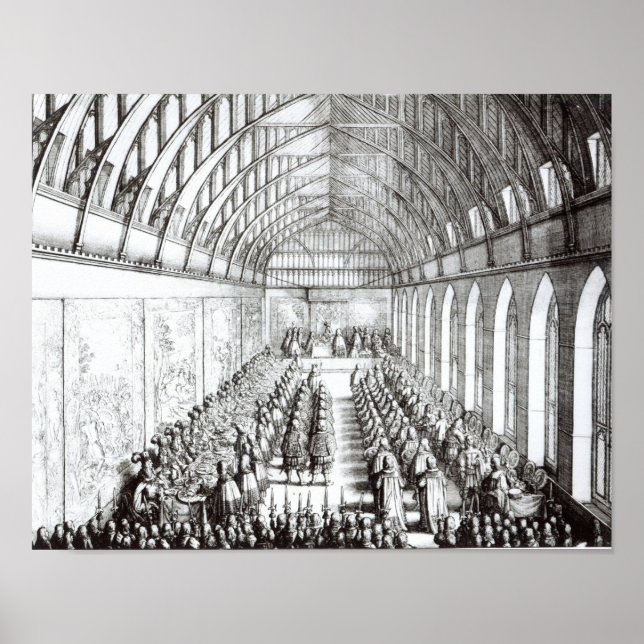 Affiche Garter Fête la Souveraine et les Chevaliers (Devant)