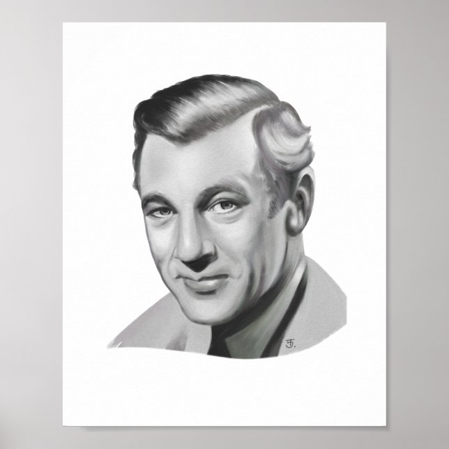 Affiche Gary Cooper (Devant)