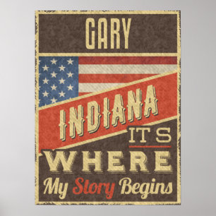Affiche Gary Indiana