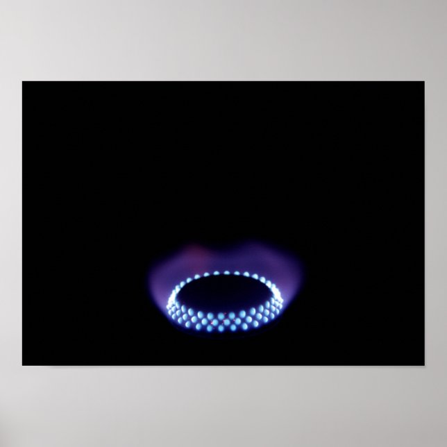 Affiche Gas flame (Devant)