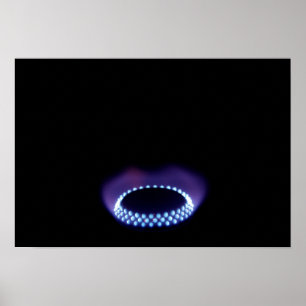 Affiche Gas flame