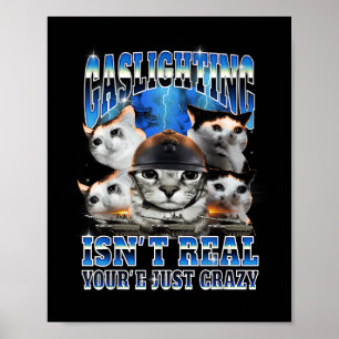 Affiche Gaslights n'est pas& n° 39 ; n'est pas une vraie j