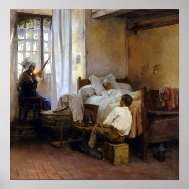 Affiche Gaston La Touche Le Premier Né (Devant)