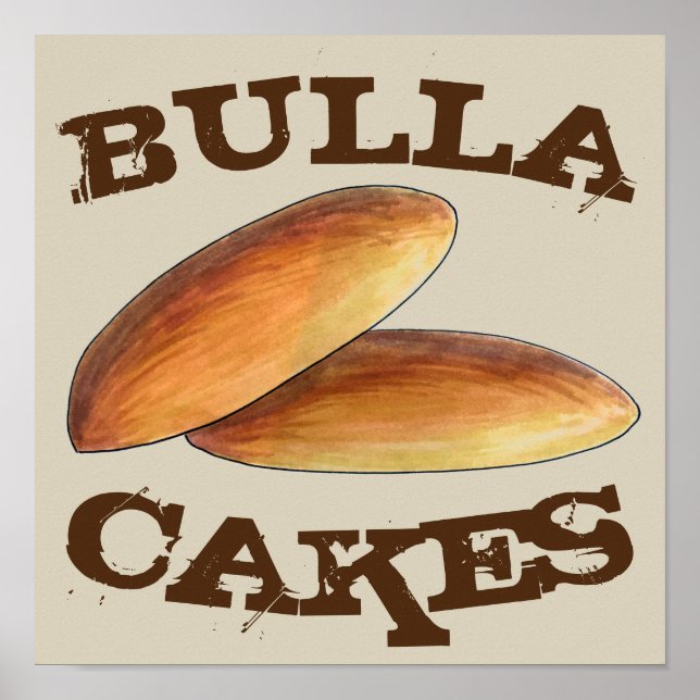 Affiche Gâteaux de Bulla Gâteau traditionnel jamaïcain de  (Devant)