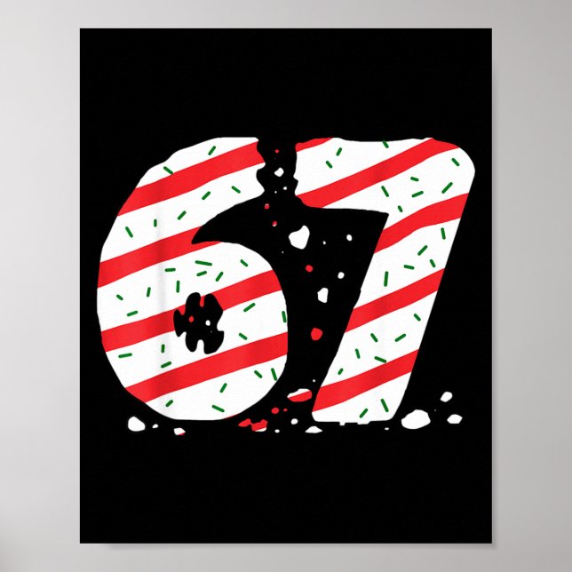 Affiche Gâteaux de sapin de Noël 67 Mème Enfants d'argot G (Devant)
