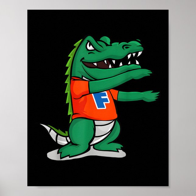 Affiche Gator Chomp Gator Garçons Restez Hot (Devant)