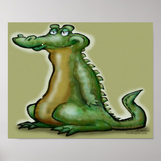 Affiche Gator Dude