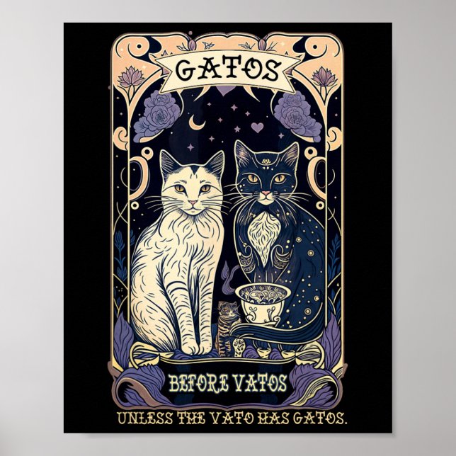 Affiche Gatos Avant Vatos Sauf Si Le Vato A Gatos (Devant)