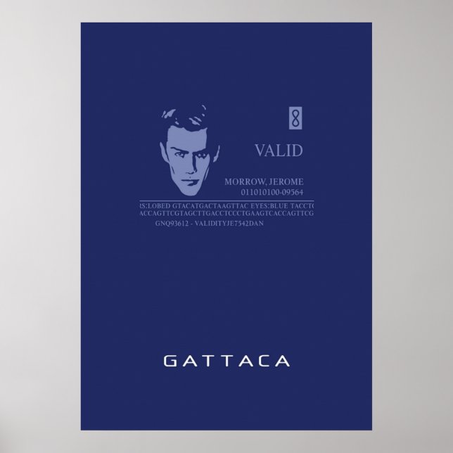 Affiche Gattaca (Devant)