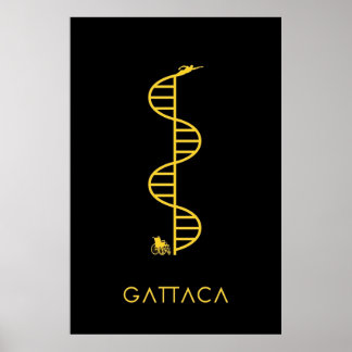 Affiche GATTACA Black