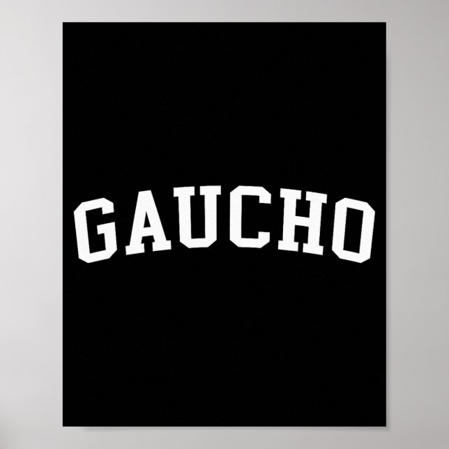 Affiche Gaucho  (Devant)
