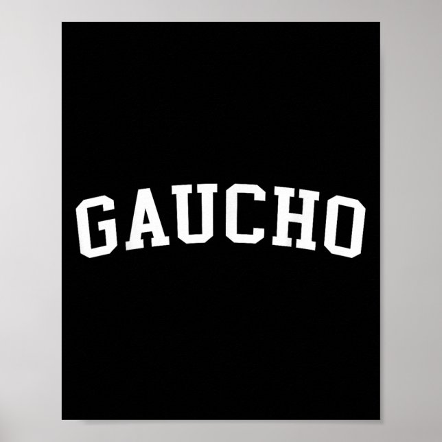 Affiche Gaucho  (Devant)