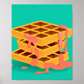 Affiche gaufres > crêpes