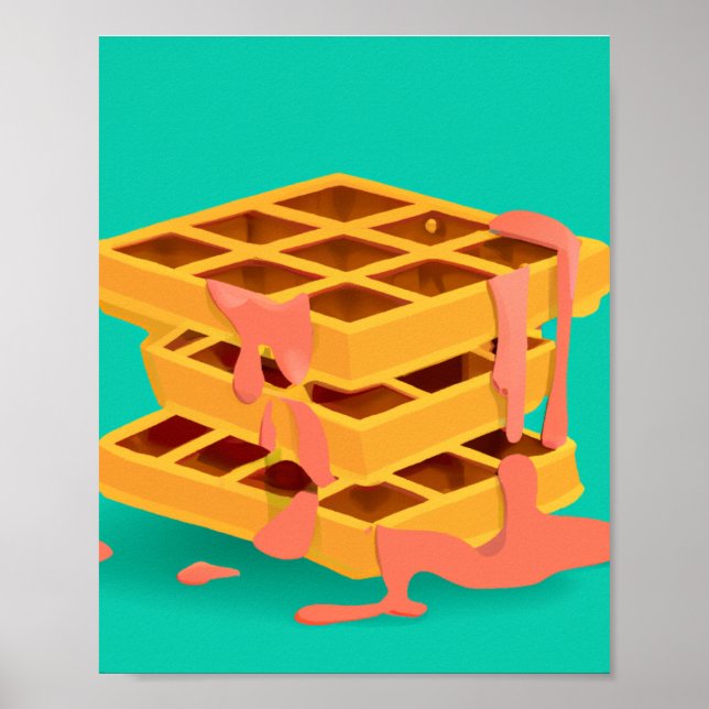 Affiche gaufres > crêpes (Devant)