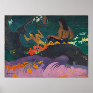 Affiche Gauguin - Fatata Te Miti (Au bord de la mer) 1892
