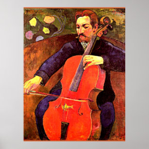 Affiche Gauguin - La Cellliste