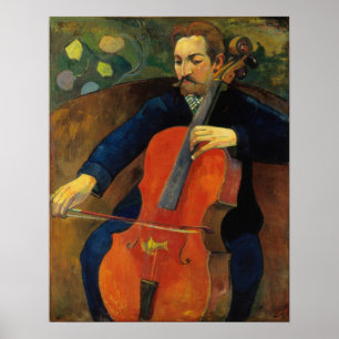 Affiche Gauguin - Le violoncelliste Upaupa