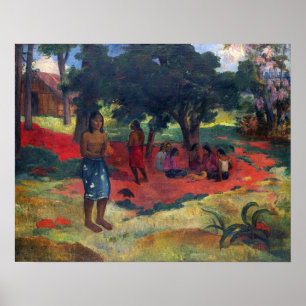 Affiche Gauguin - Parau Parau (Mots Chuchotés) 1892