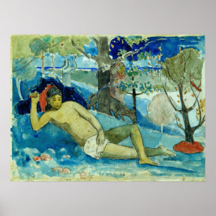 Affiche Gauguin - Reine De Beauté (Noble Reine) 1896