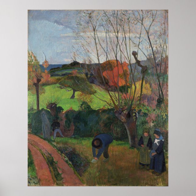 Affiche Gauguin - Saule (Devant)