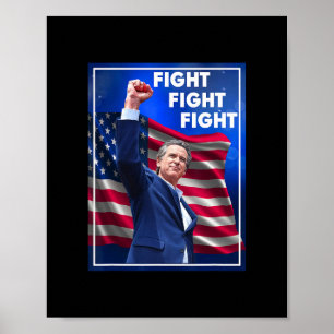 Affiche Gavin Newsom Troll Trump Guerre de Mèmes Combat Co