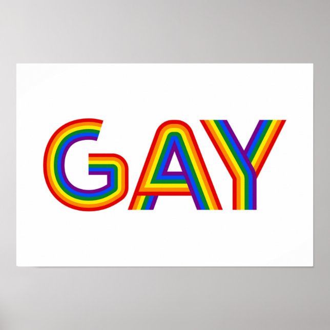 AFFICHE GAY (Devant)