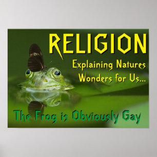 Affiche Gay Frog