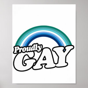 Affiche Gay masculin et fier