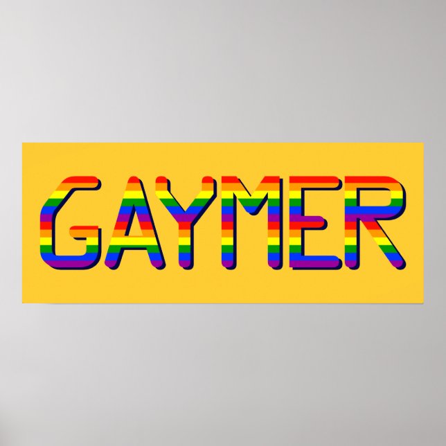Affiche Gaymer Graphic (Devant)