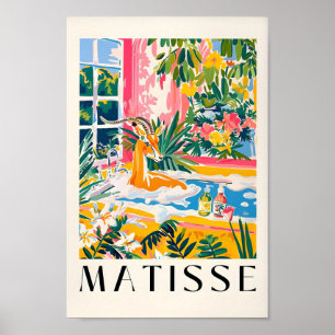 Affiche Gazelle Dans Baignoire Drôle Impression, Décor De 