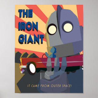 Affiche Géant de fer