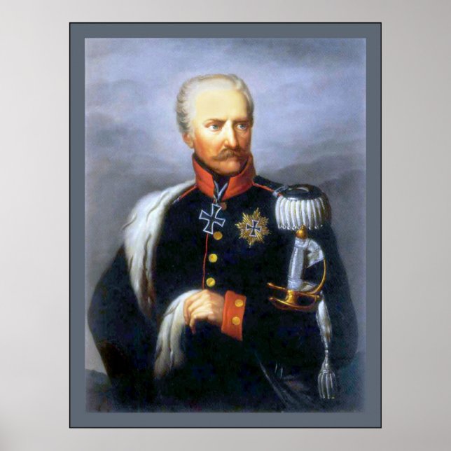 Affiche Gebhard Leberecht von Blücher (Devant)
