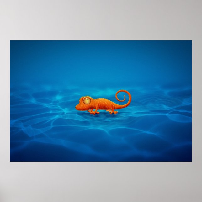 Affiche Gecko (Devant)