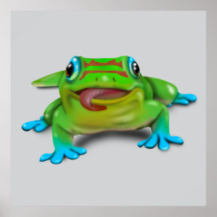 AFFICHE GECKO JOUR MÊME