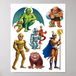 Affiche Geedis et Terre des Ta Art Imprimer