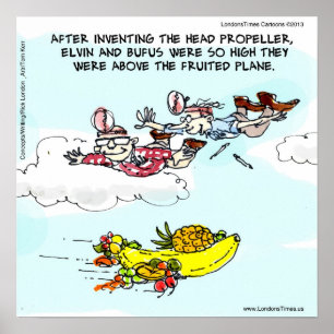 Affiche Geeks & The Fruited Plane Drôle