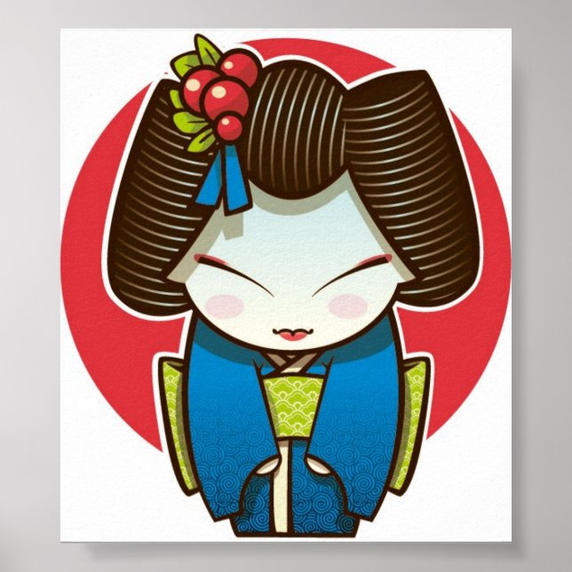 Affiche Geisha (Devant)