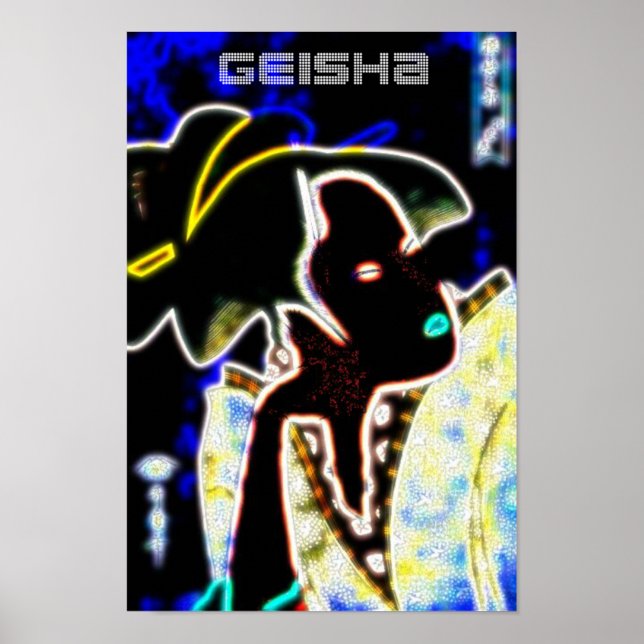 AFFICHE GEISHA (Devant)