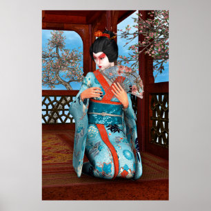 Affiche Geisha