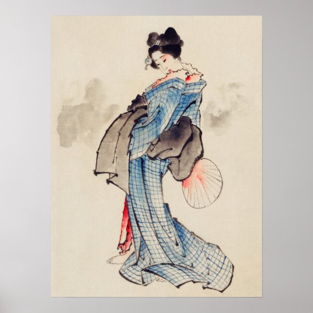 Affiche Geisha (Devant)
