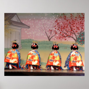 Affiche Geisha Row